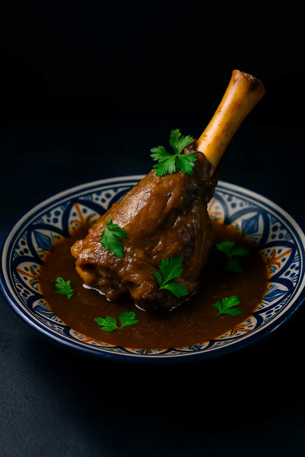 Souris d’agneau au jus – spécialité marocaine